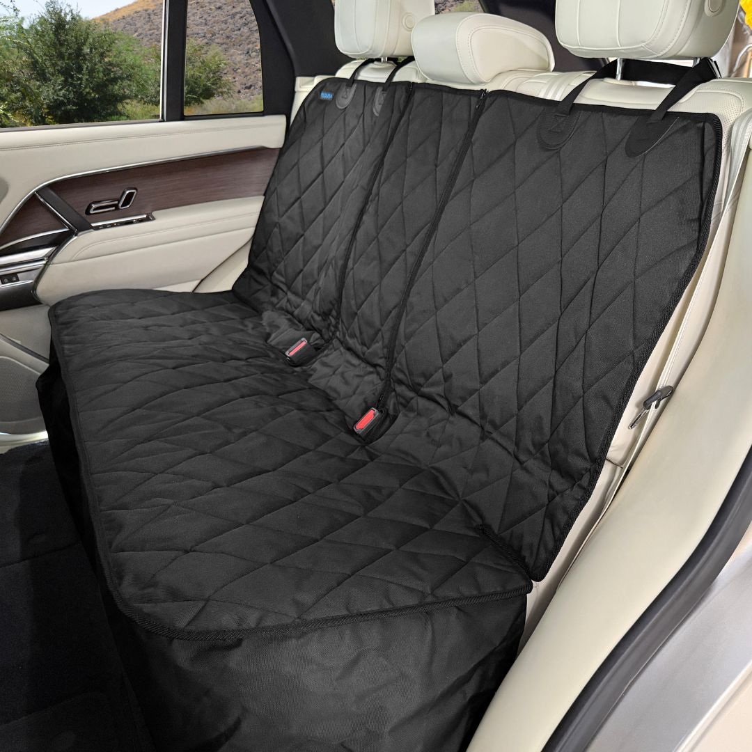 Rear Seat Cover for Fold Down Seats with Fitted Bottom
