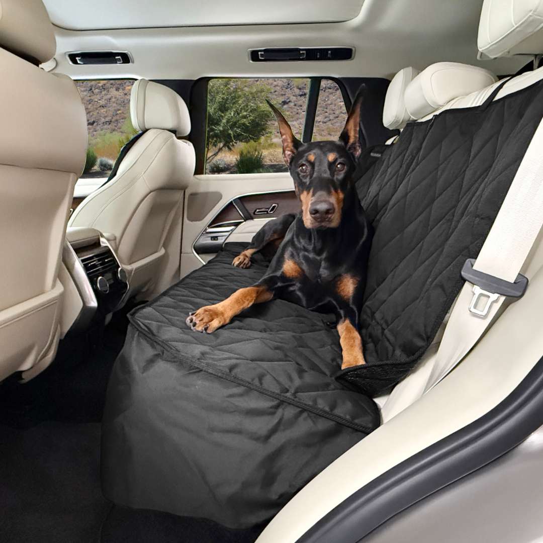 Rear Seat Cover for Fold Down Seats with Fitted Bottom